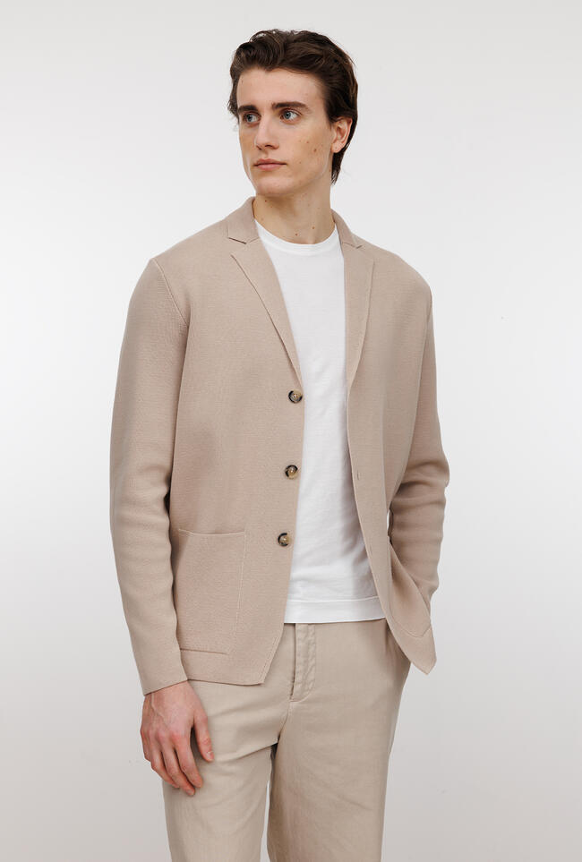 Giacca in puro cotone ROYAL RED - Ferrante | img vers.1300x/