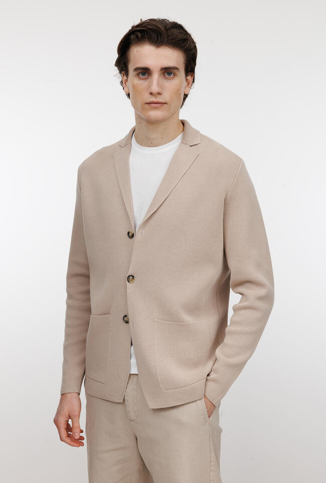 Giacca in puro cotone ROYAL RED - Ferrante | img vers.1300x/