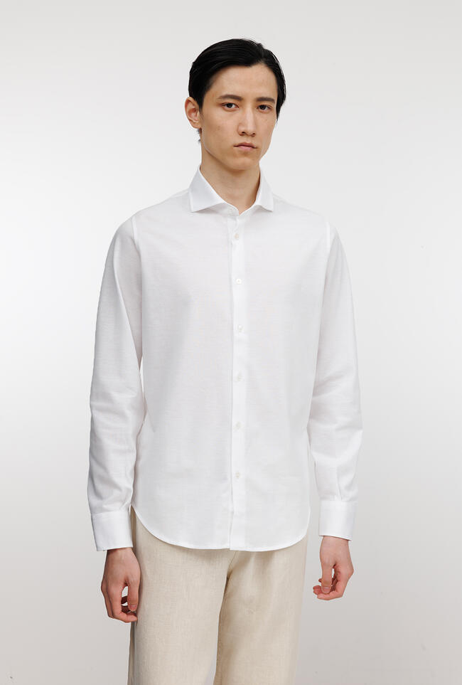 Camicia in piquet ROYAL RED - Ferrante | img vers.1300x/