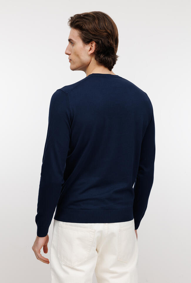 Girocollo in puro cotone ESSENTIAL - Ferrante | img vers.1300x/