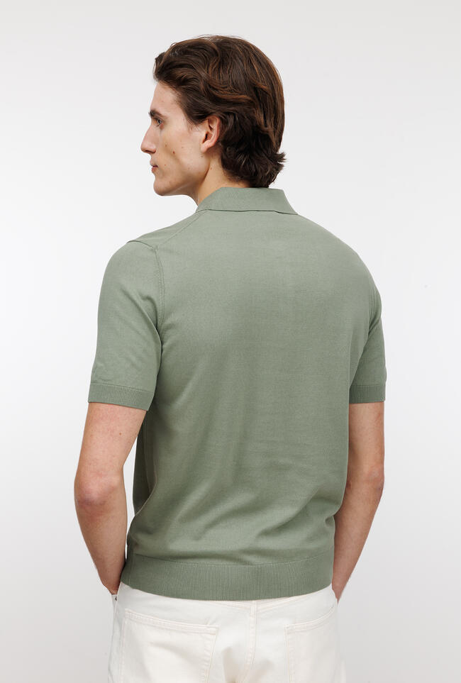 Polo tinta in puro cotone ESSENTIAL - Ferrante | img vers.1300x/