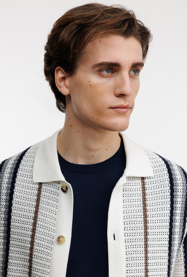 Camicia mezza manica in puro cotone MAIN - Ferrante | img vers.1300x/