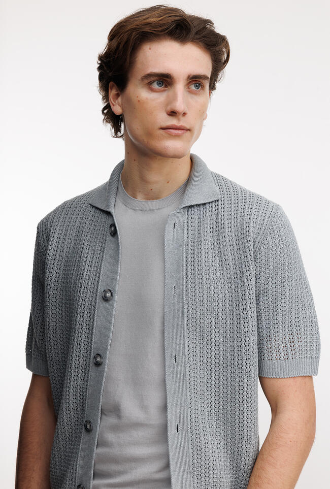 Camicia traforata ROYAL RED - Ferrante | img vers.1300x/