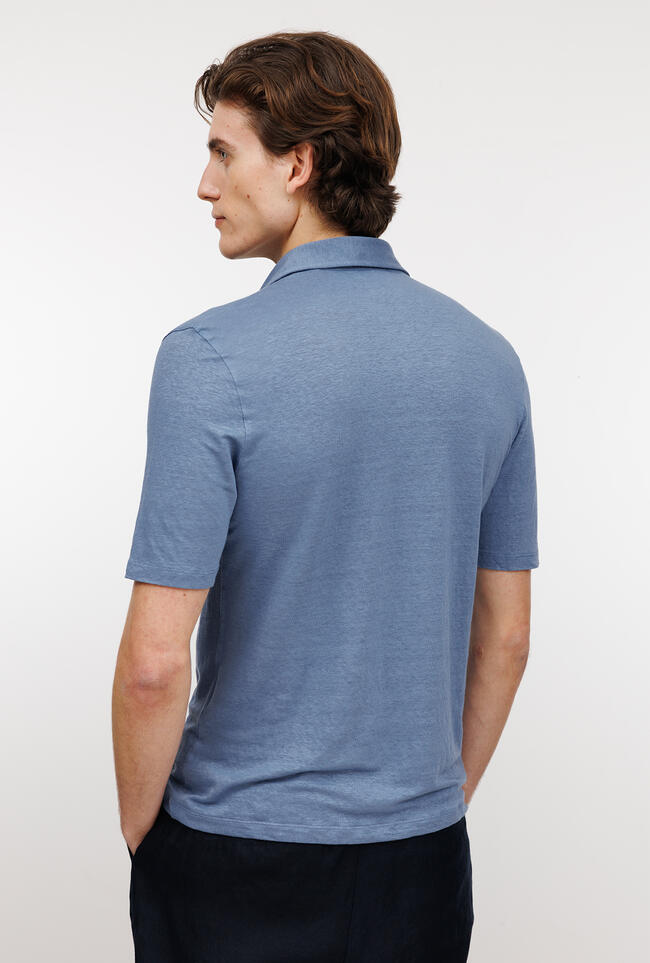 Polo jersey tinta ROYAL RED - Ferrante | img vers.1300x/