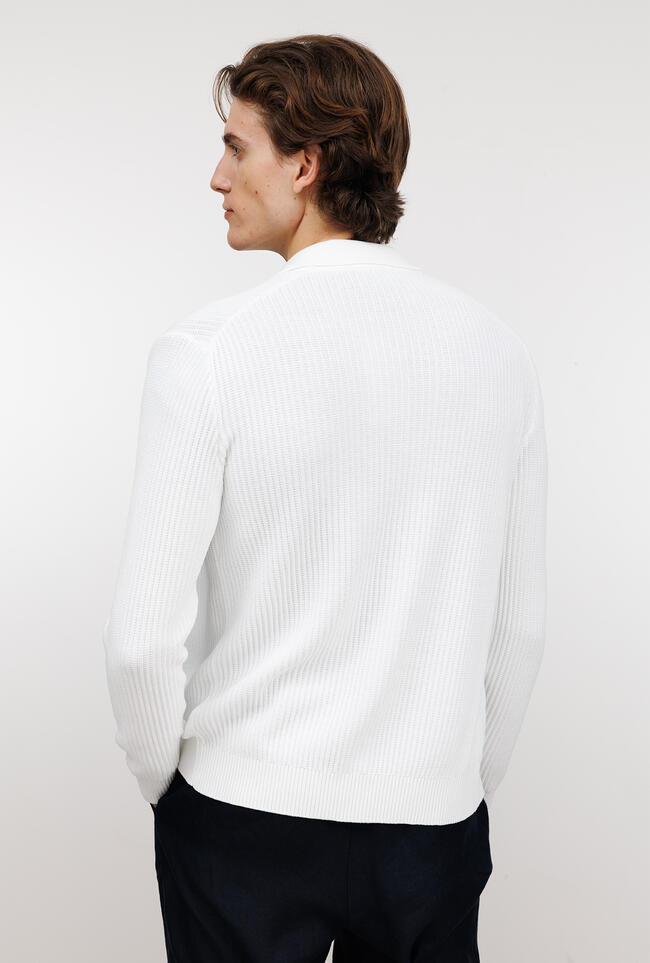 Giacca camicia tinta in puro cotone MAIN - Ferrante | img vers.1300x/