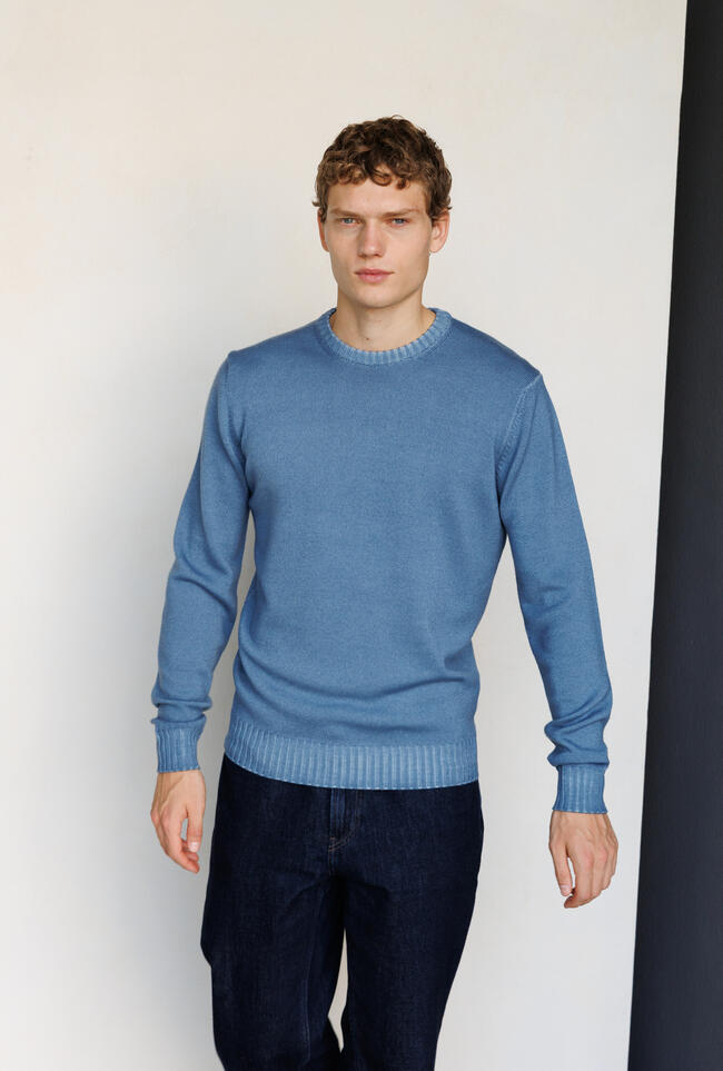 Girocollo in pura lana ESSENTIAL - Ferrante | img vers.1300x/