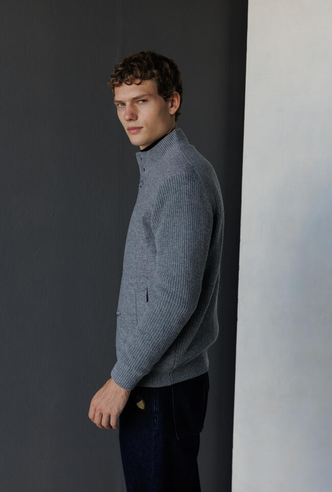 Padded knitted jacket MAIN - Ferrante | img vers.1300x/