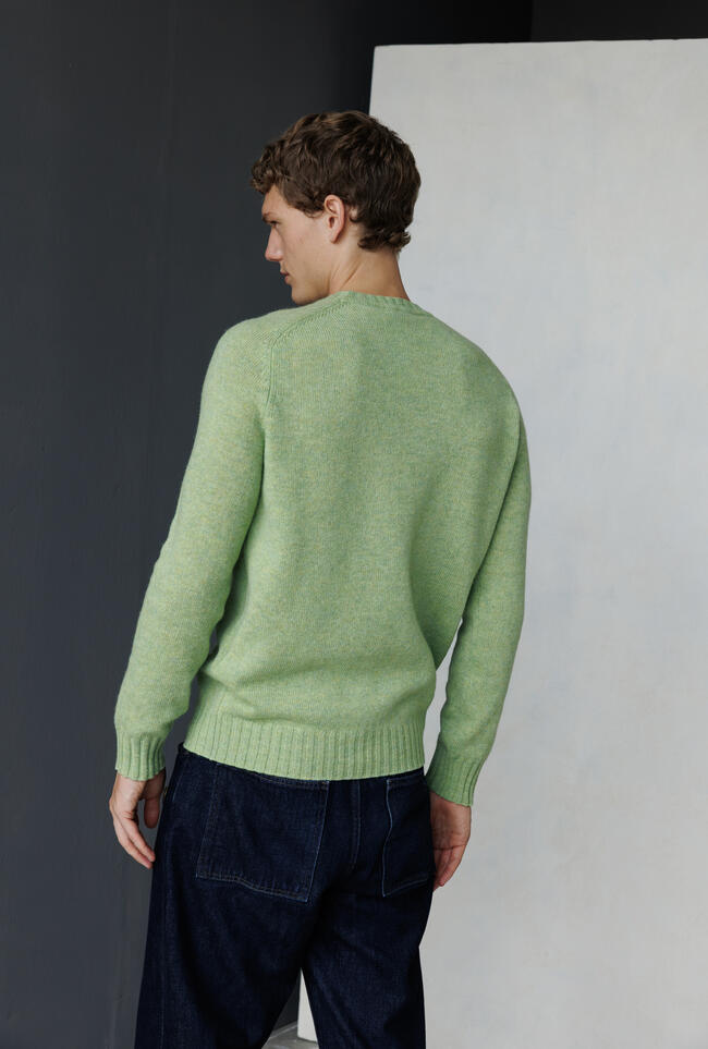 Girocollo in pura lana Shetland MAIN - Ferrante | img vers.1300x/
