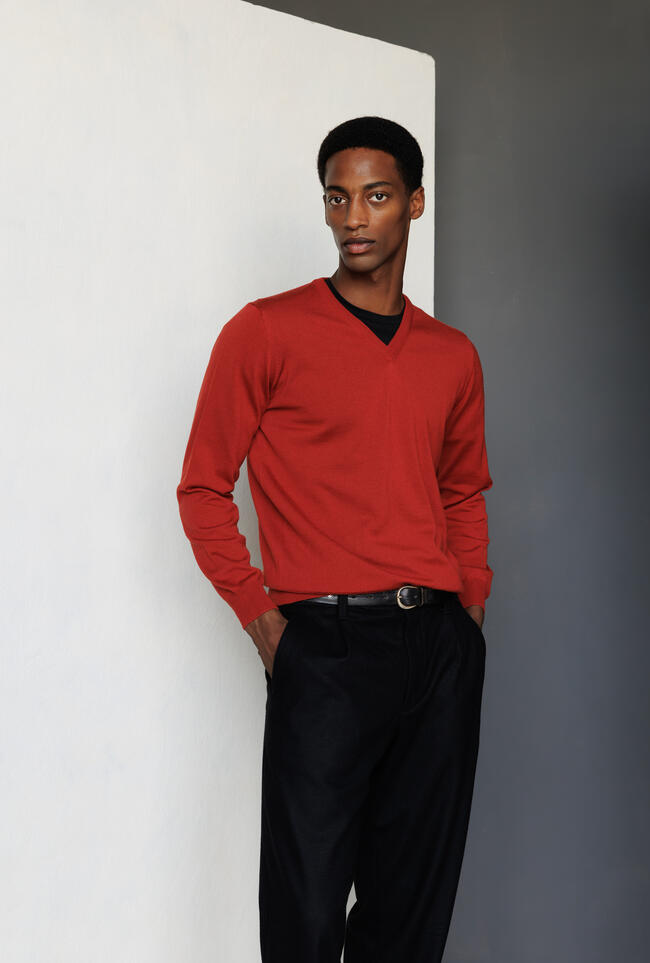 Pullover in lana pettinata ESSENTIAL - Ferrante | img vers.1300x/