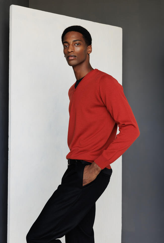Pullover in lana pettinata ESSENTIAL - Ferrante | img vers.1300x/