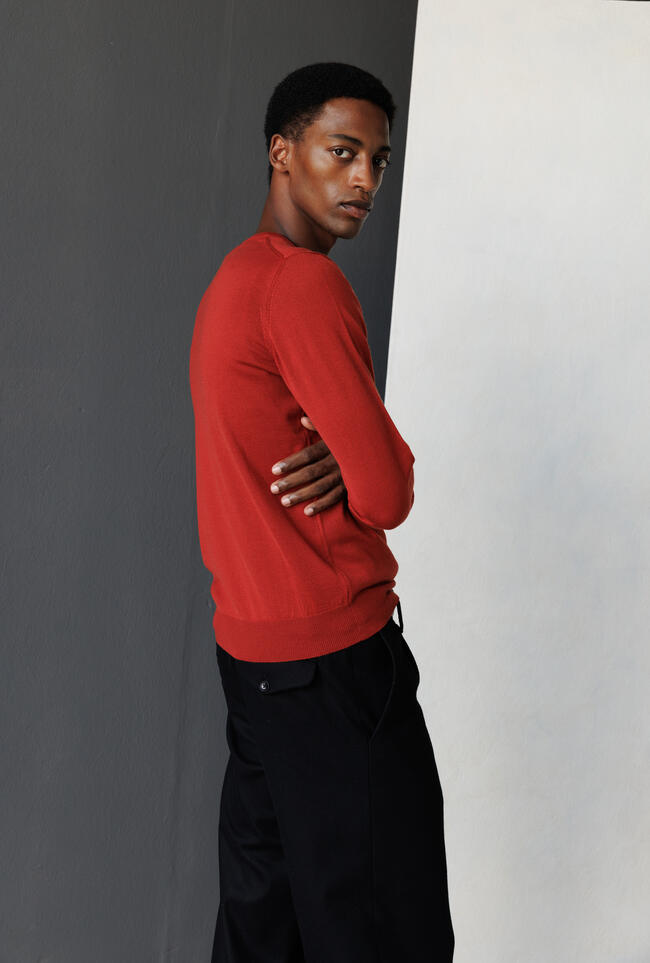 Pullover in lana pettinata ESSENTIAL - Ferrante | img vers.1300x/