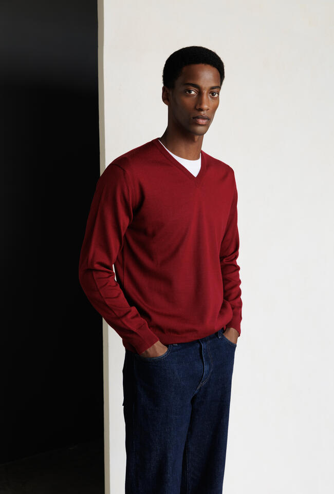 Pullover in lana pettinata ESSENTIAL - Ferrante | img vers.1300x/