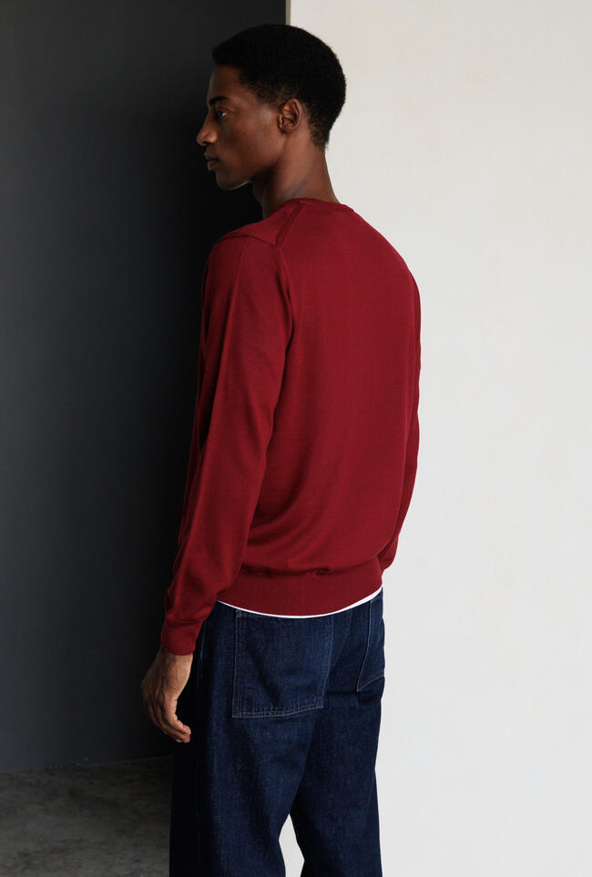 Pullover in lana pettinata ESSENTIAL - Ferrante | img vers.1300x/