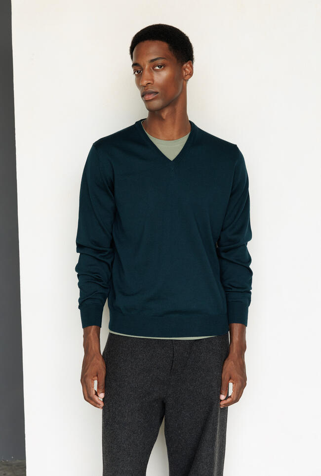 Pullover in lana pettinata ESSENTIAL - Ferrante | img vers.1300x/