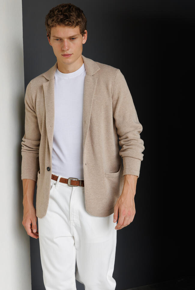 Giacca in pura lana cardata MAIN - Ferrante | img vers.1300x/
