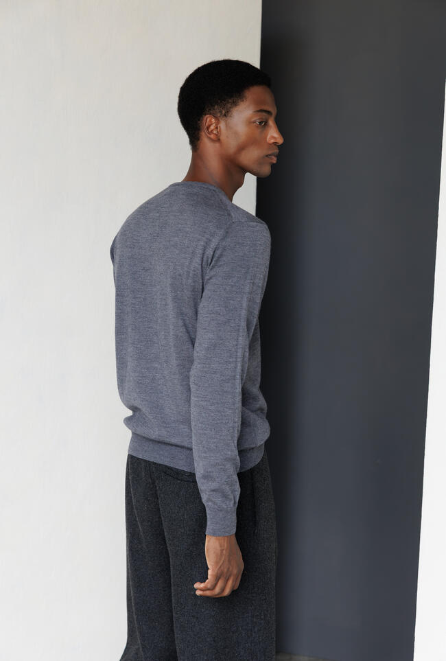 Pullover in lana pettinata ESSENTIAL - Ferrante | img vers.1300x/