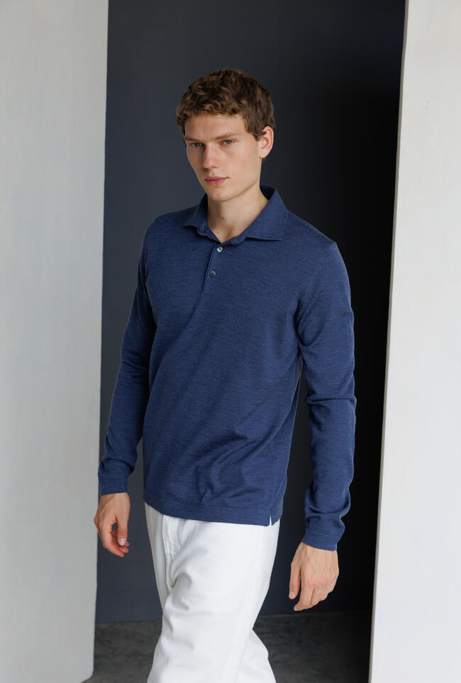 Polo in pura lana ESSENTIAL - Ferrante | img vers.1300x/