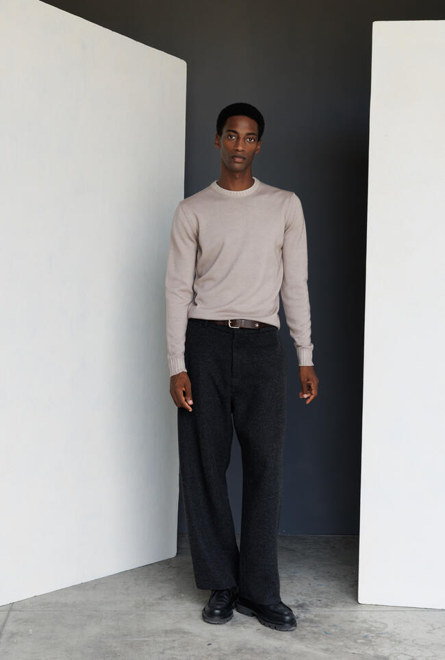 Girocollo in pura lana ESSENTIAL - Ferrante | img vers.1300x/
