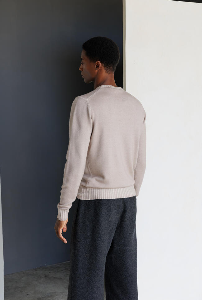Girocollo in pura lana ESSENTIAL - Ferrante | img vers.1300x/