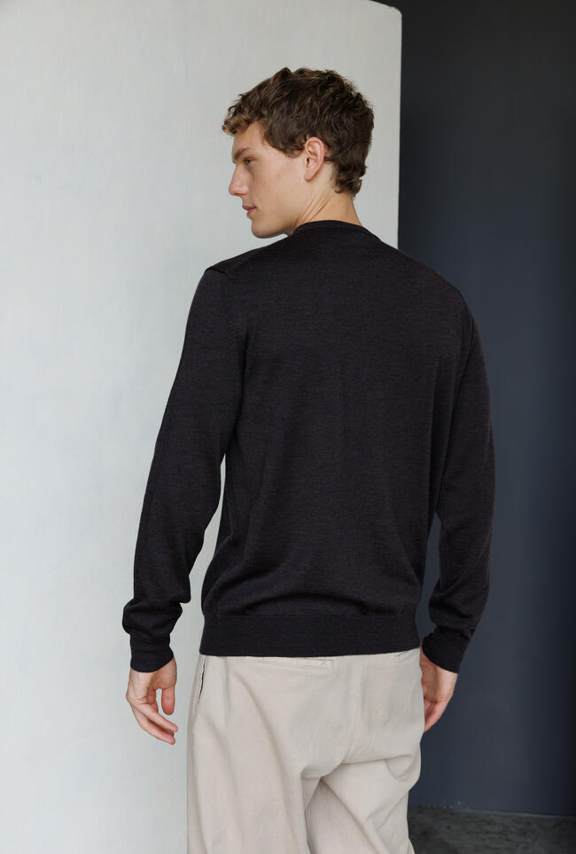 Girocollo in lana pettinata ESSENTIAL - Ferrante | img vers.1300x/