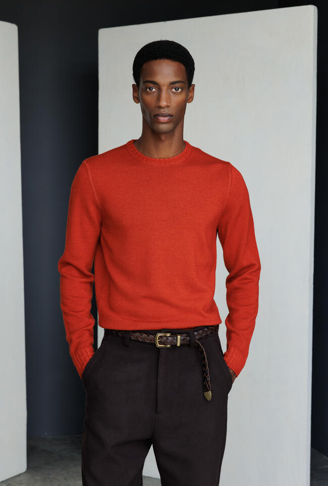 Girocollo in pura lana ESSENTIAL - Ferrante | img vers.1300x/