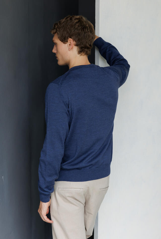 Pullover in lana pettinata ESSENTIAL - Ferrante | img vers.1300x/