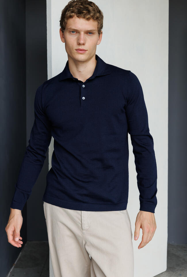 Polo in pura lana ESSENTIAL - Ferrante | img vers.1300x/