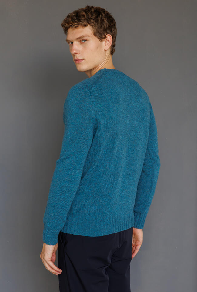 Girocollo in pura lana Shetland MAIN - Ferrante | img vers.1300x/