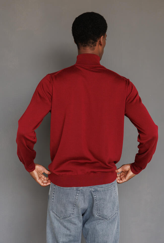 Brushed pure wool turtleneck ESSENTIAL - Ferrante | img vers.1300x/