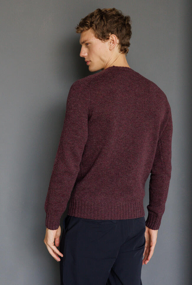 Girocollo in pura lana Shetland MAIN - Ferrante | img vers.1300x/