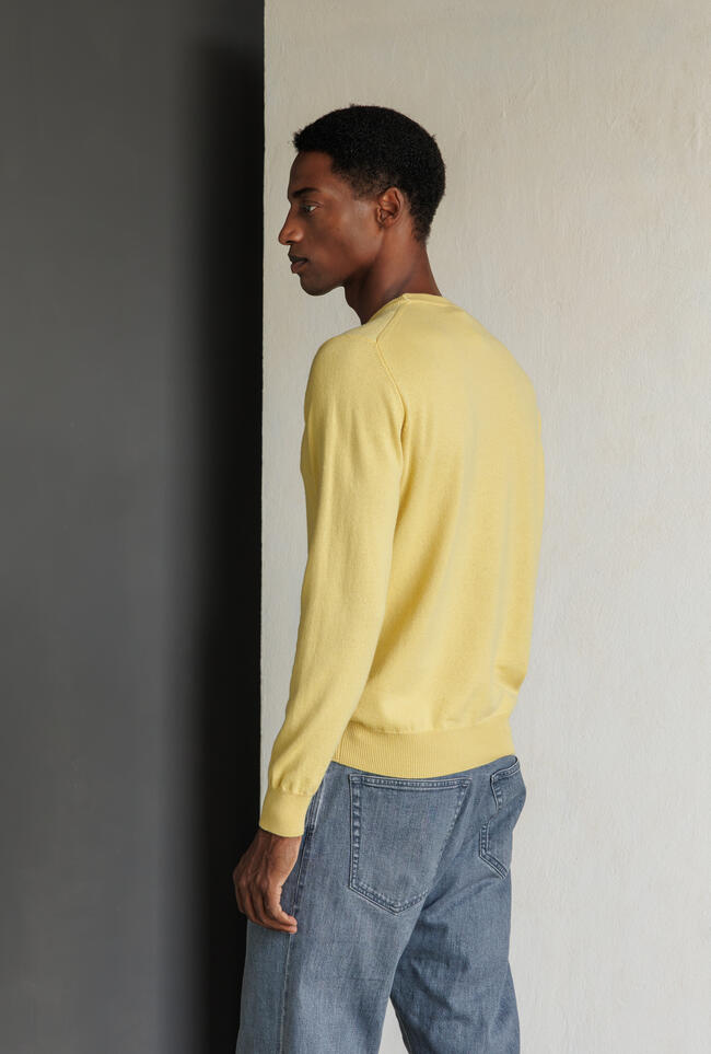Girocollo in puro cashmere ROYAL RED - Ferrante | img vers.1300x/