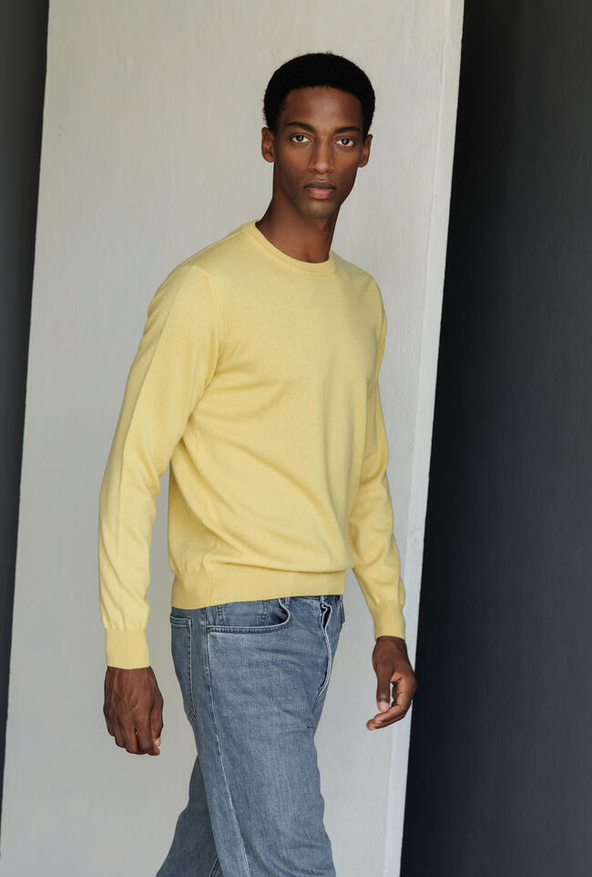 Girocollo in puro cashmere ROYAL RED - Ferrante | img vers.1300x/