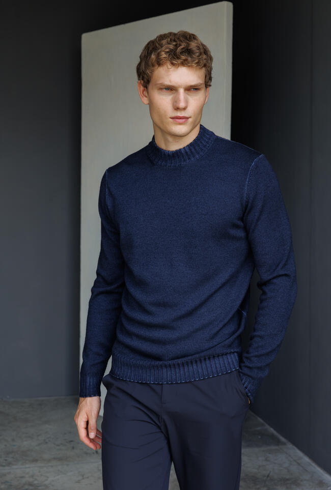 Mezzocollo in pura lana ESSENTIAL - Ferrante | img vers.1300x/