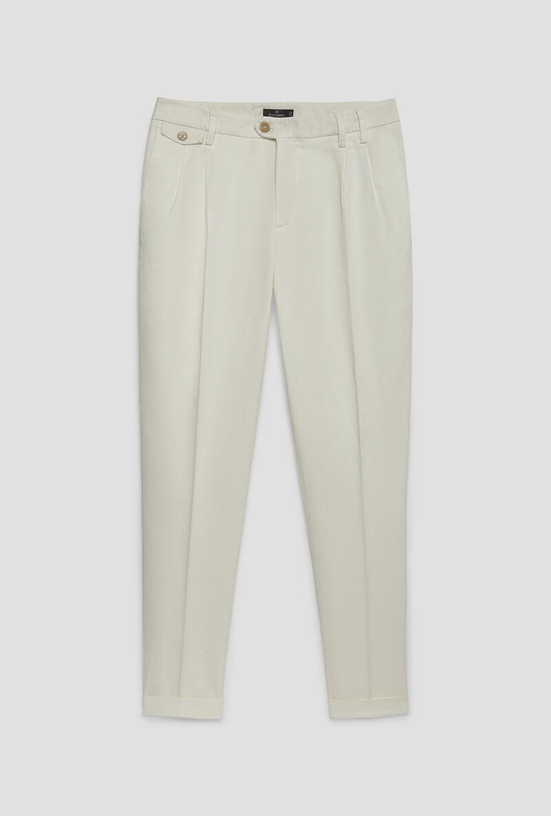 Pantalone lino e cotone da Uomo Modello PANTALONE | Collezione MAIN |  Ferrante