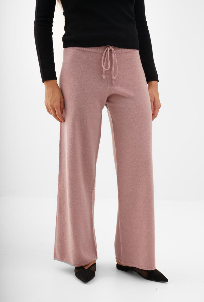 Cashmere blend knitted pants LUXURY